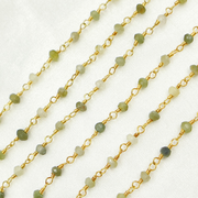 Cats Eye Wire Wrap Chain